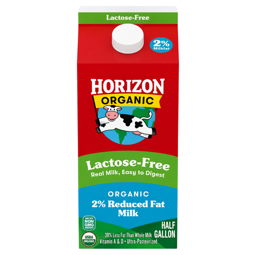 Horizon Lactose Free 2% Reduced Fat Milk Half Gallon buy online USA - 1